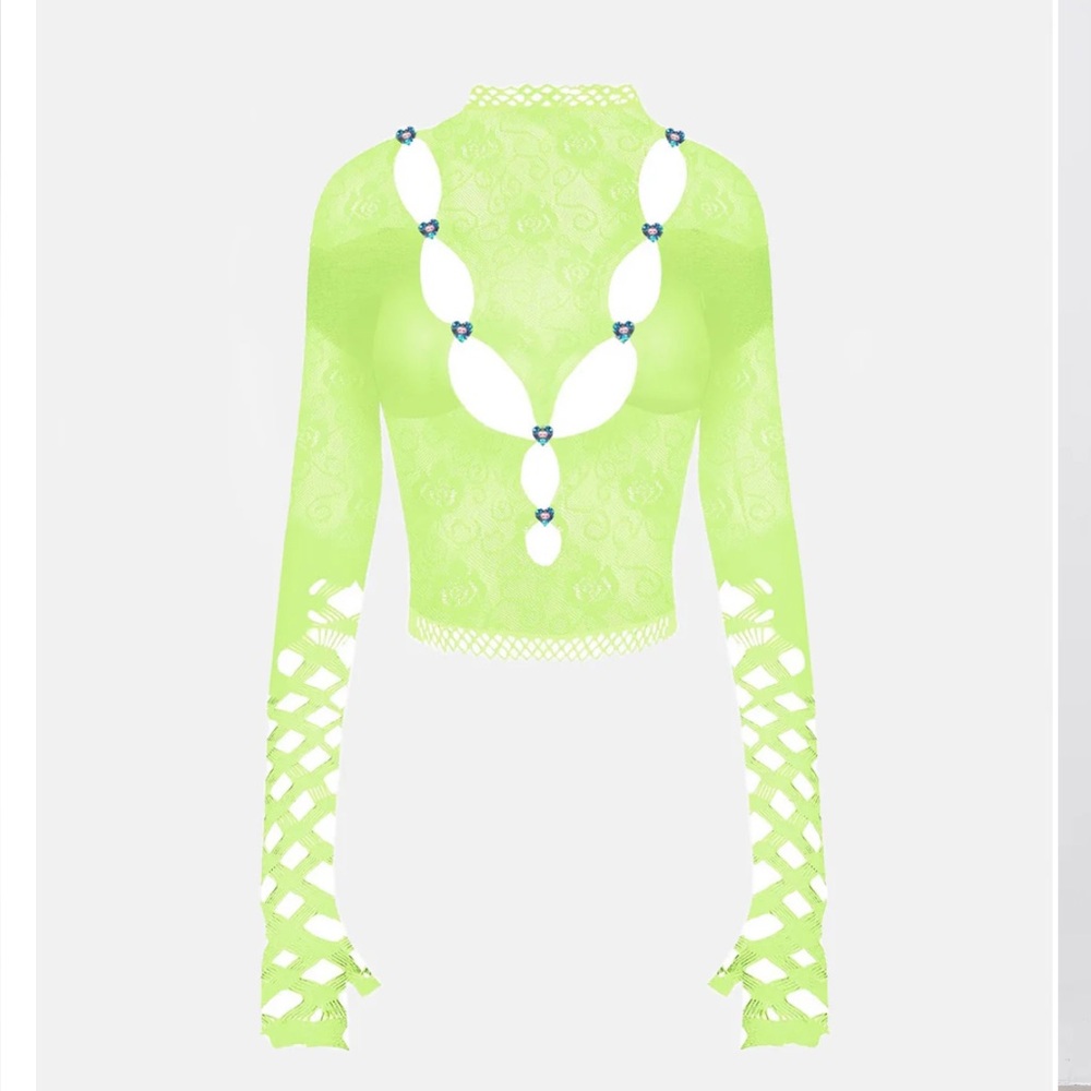 Poster girl River Top Midori Sour long sleeve brand new